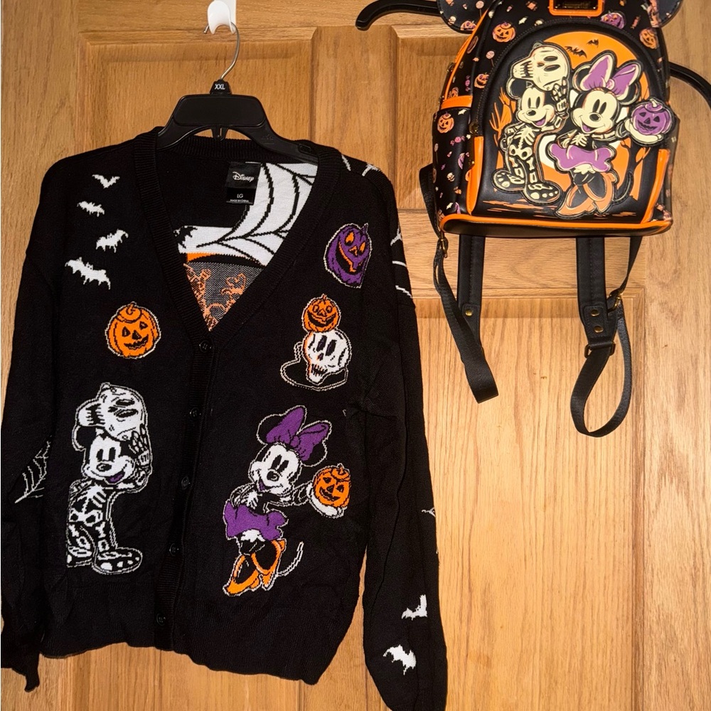 Disney Halloween Kids Costume Set - Black, Orange, Purple